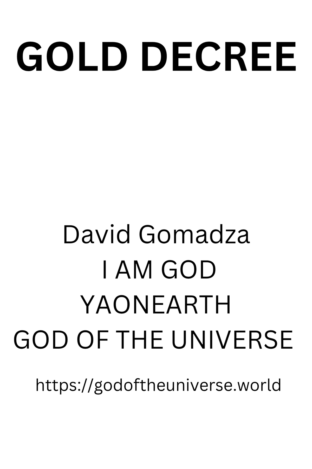 Great Books By DAVID GOMADZA