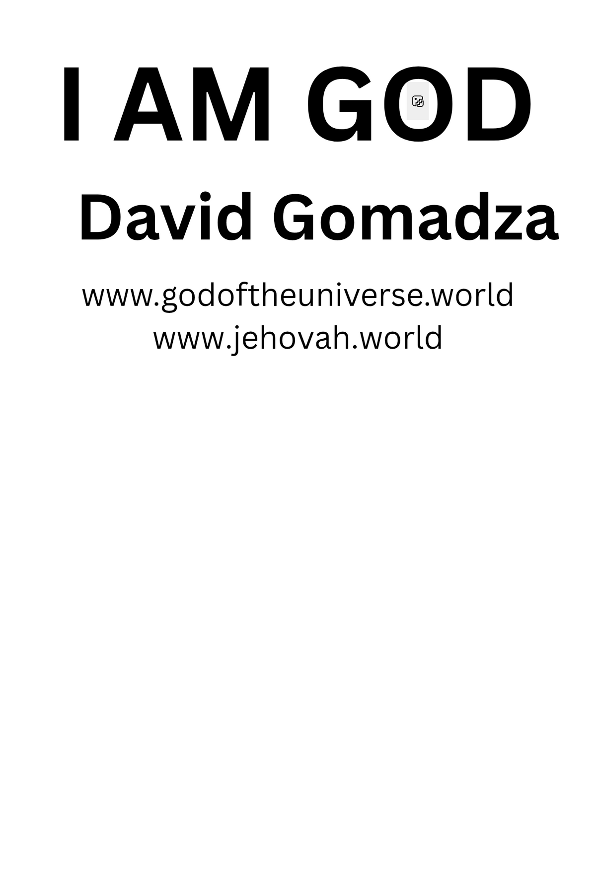 Great Books By DAVID GOMADZA